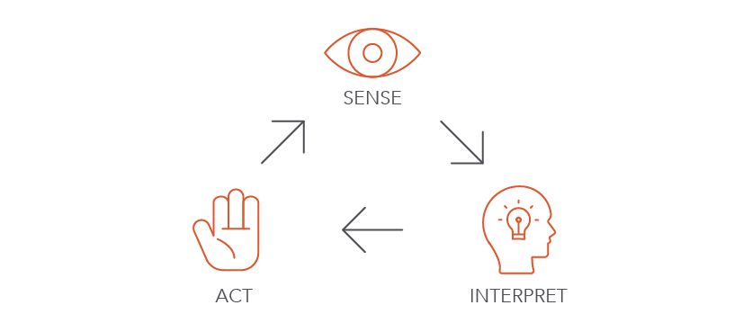 Sense Interpret Act Graphic