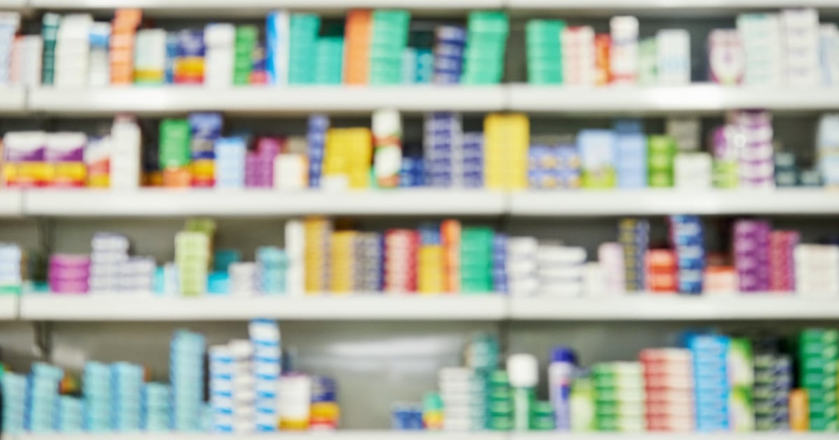 multiple shelves filled with medication and vaccine inventory 