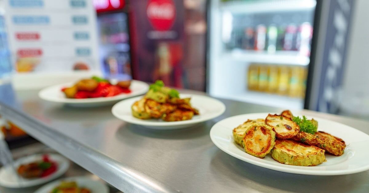 fresh plates of food at c-store